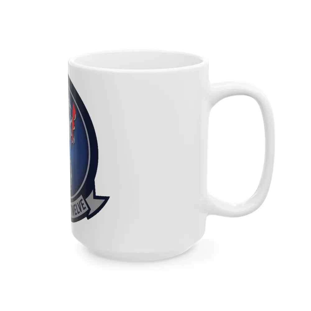 HM 12 Helicopter Mine Countermeasures Squadron 12 (U.S. Navy) White Coffee Mug-Go Mug Yourself