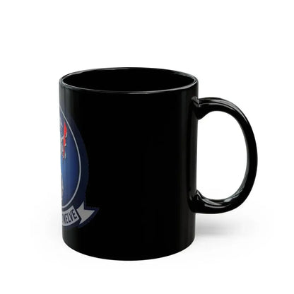 HM 12 Helicopter Mine Countermeasures Squadron 12 (U.S. Navy) Black Coffee Mug - Go Mug Yourself