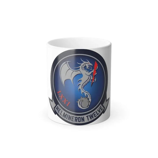HM 12 Helicopter Mine Countermeasures Squadron 12 (U.S. Navy) Color Changing Mug 11oz Default Title 11oz - Go Mug Yourself