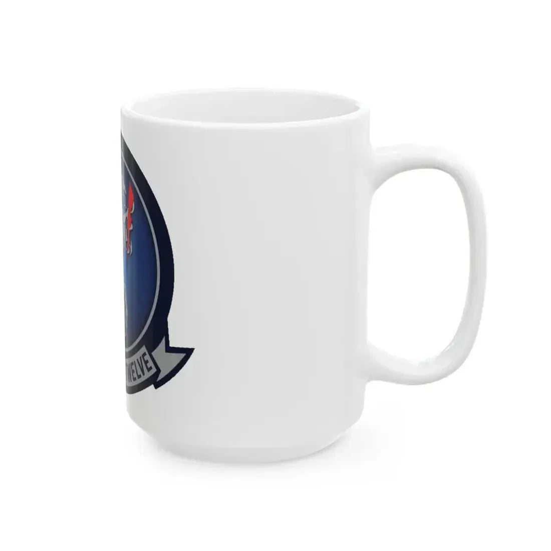 HM 12 Helicopter Mine Countermeasures Squadron 12 (U.S. Navy) White Coffee Mug - Go Mug Yourself