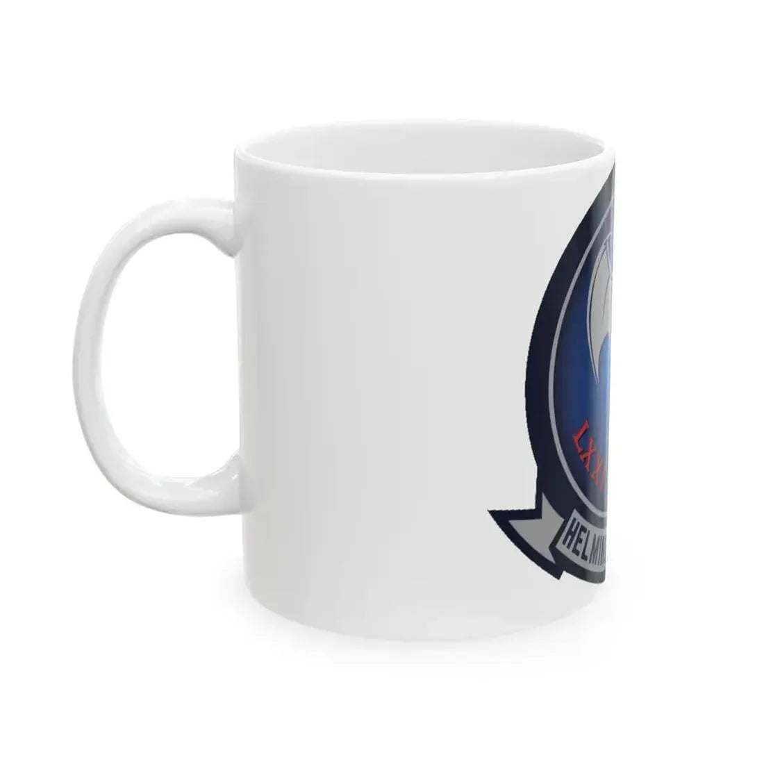 HM 12 Helicopter Mine Countermeasures Squadron 12 (U.S. Navy) White Coffee Mug - Go Mug Yourself