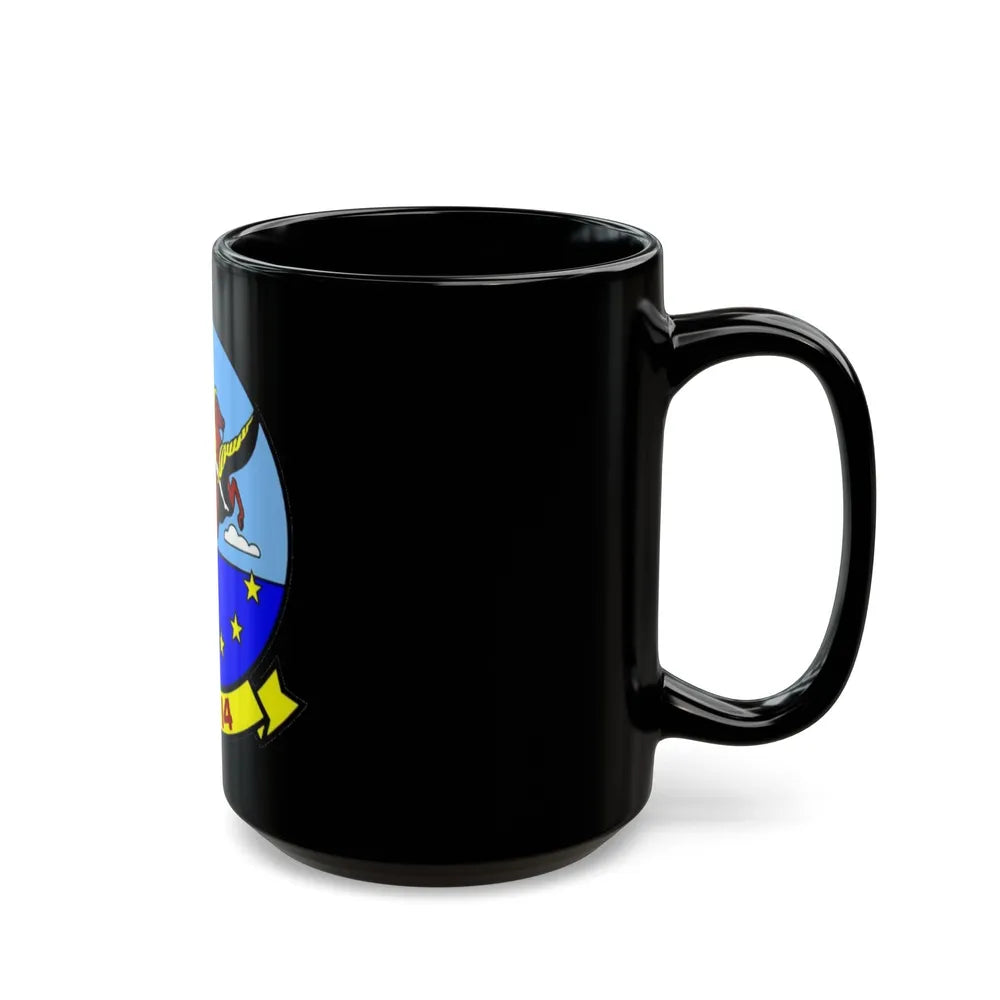 HM 14 1 (U.S. Navy) Black Coffee Mug-Go Mug Yourself