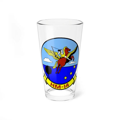 HM 14 1 (U.S. Navy) Pint Glass 16oz-16oz-Go Mug Yourself