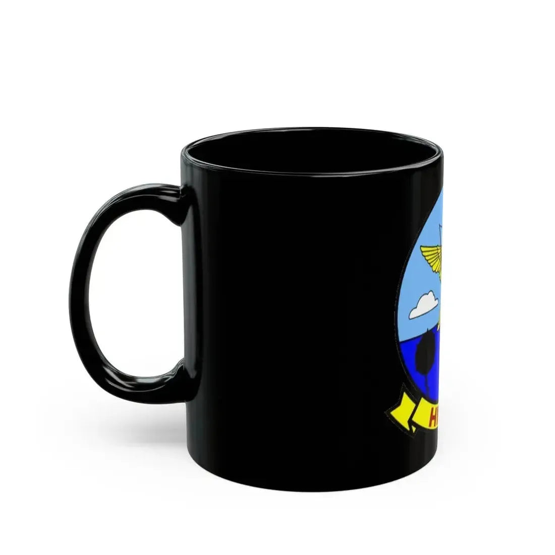 HM 14 1 (U.S. Navy) Black Coffee Mug - Go Mug Yourself