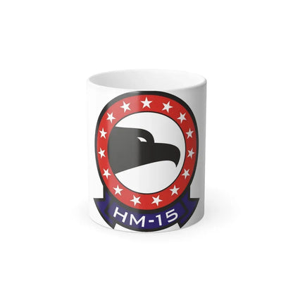 HM 15 Helicopter Mine Countermeasures Squadron 15 (U.S. Navy) Color Changing Mug 11oz Default Title 11oz - Go Mug Yourself