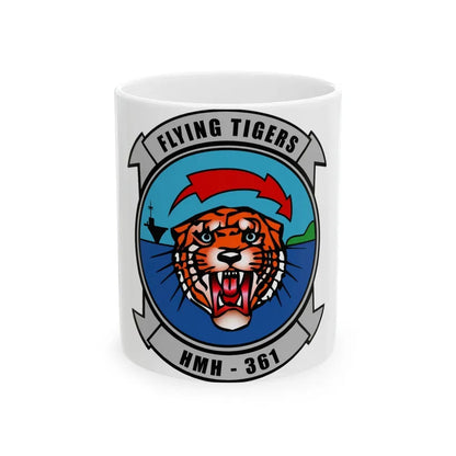 HMH 361 (USMC) White Coffee Mug 11oz - Go Mug Yourself