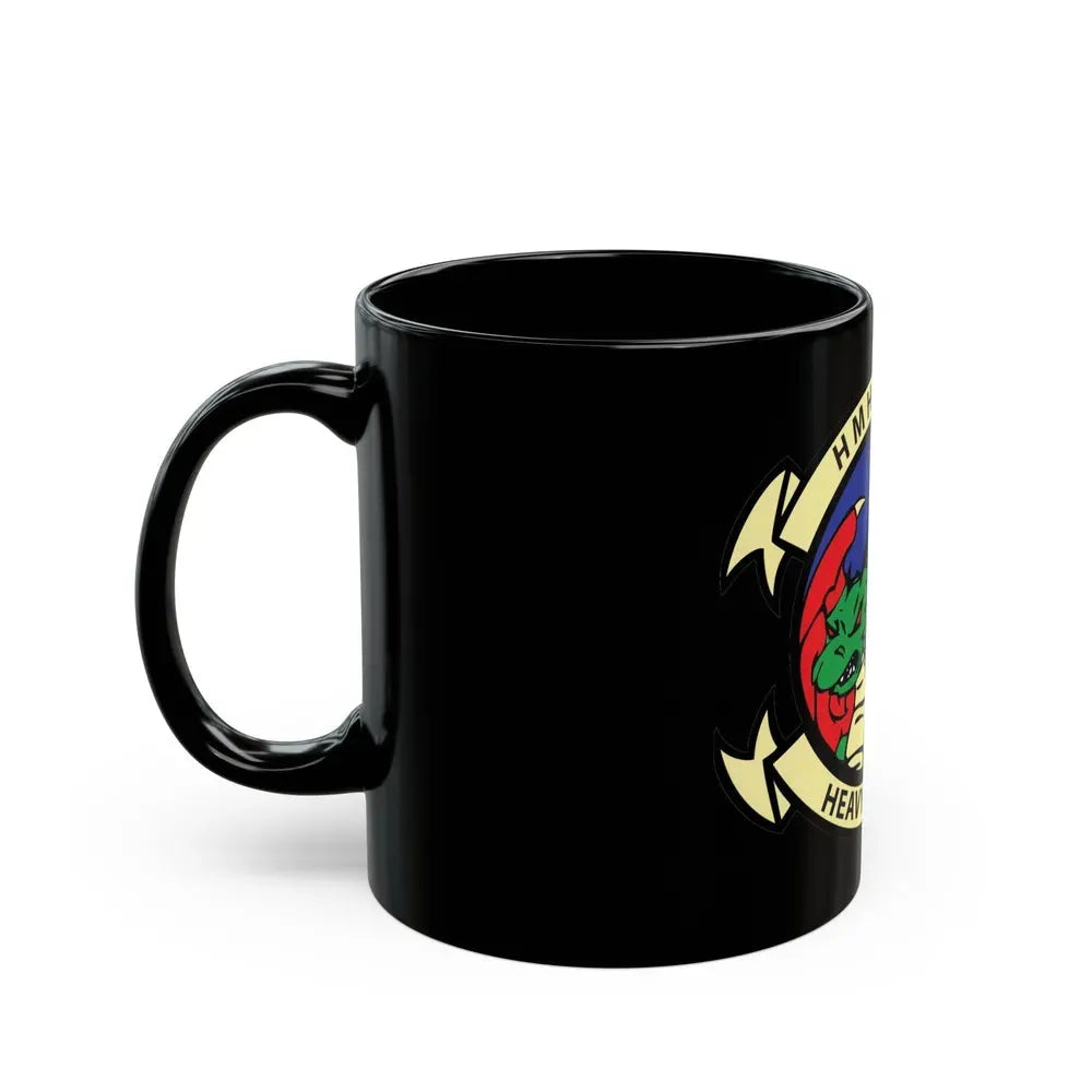 HMH 462 Heavy Haulers (USMC) Black Coffee Mug - Go Mug Yourself