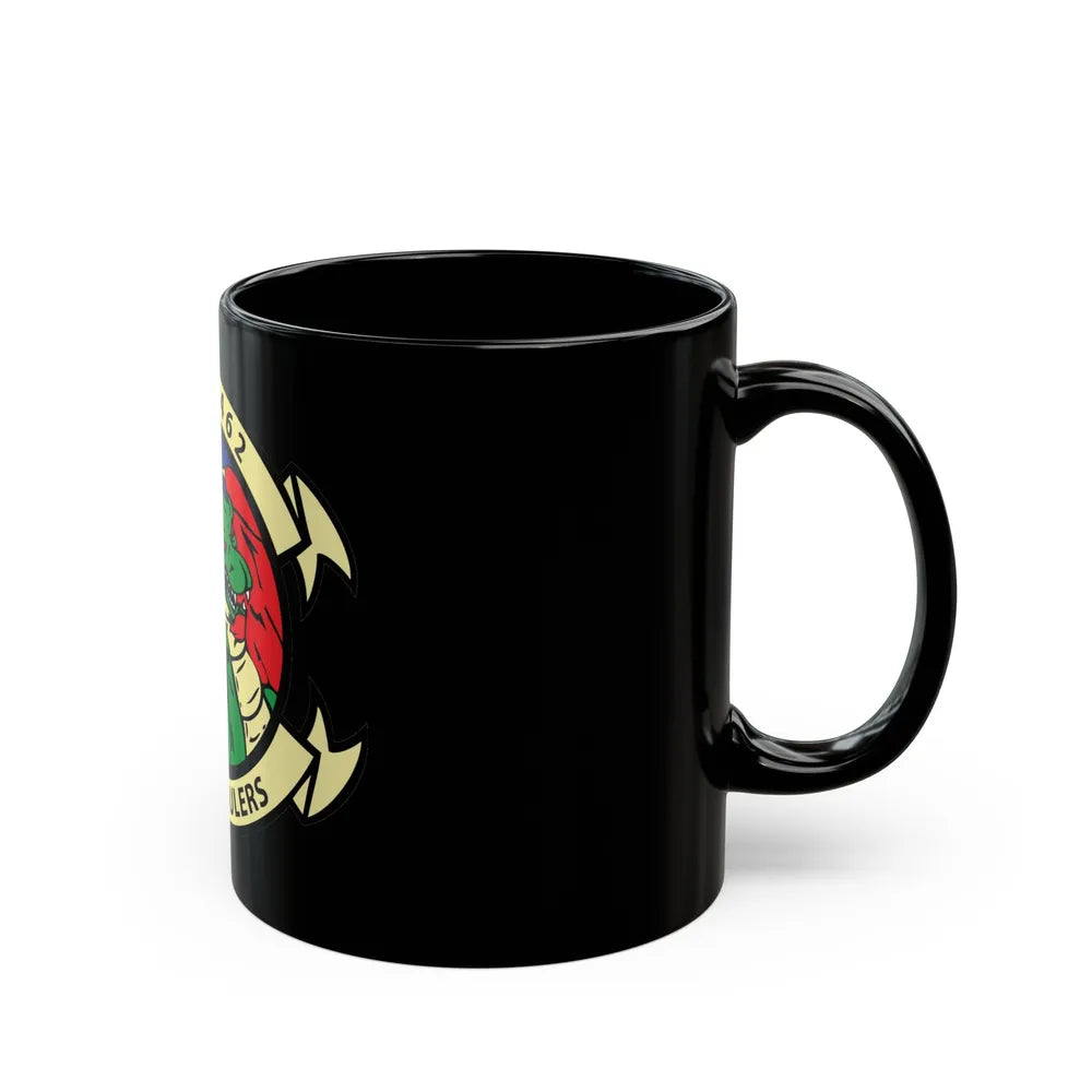 HMH 462 Heavy Haulers (USMC) Black Coffee Mug-Go Mug Yourself