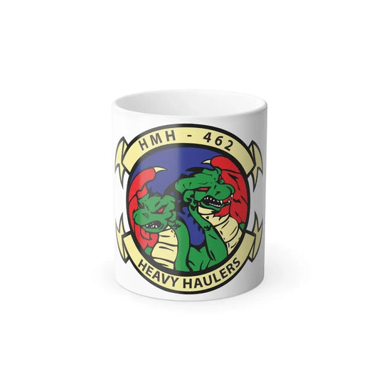 HMH 462 Heavy Haulers (USMC) Color Changing Coffee Mug 11oz - Go Mug Yourself