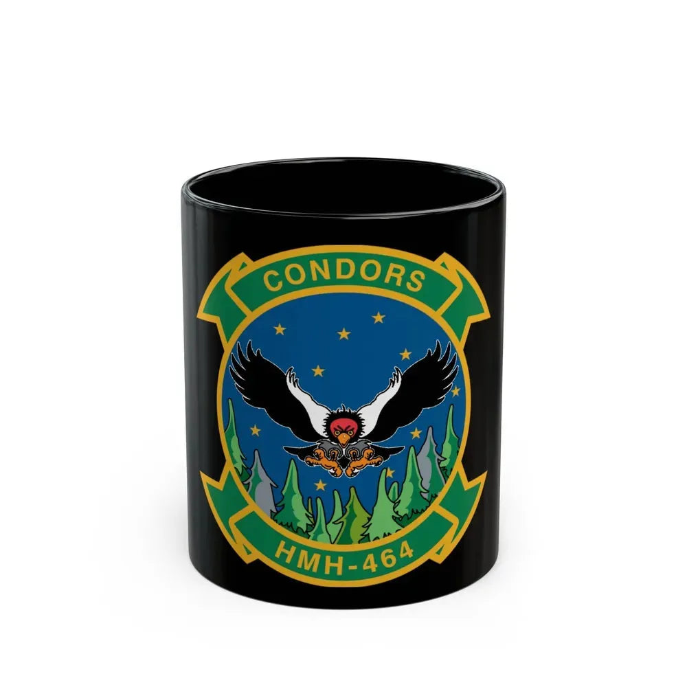 HMH 464 Condors (USMC) Black Coffee Mug 11oz - Go Mug Yourself