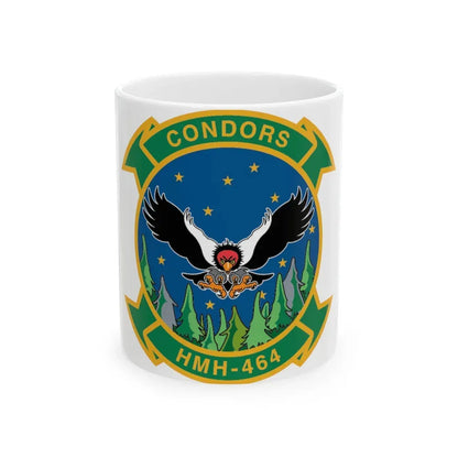 HMH 464 Condors (USMC) White Coffee Mug 11oz - Go Mug Yourself