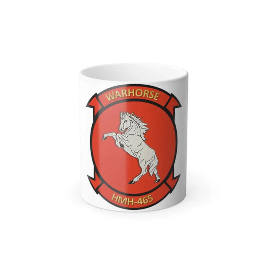 HMH 465 (USMC) Color Changing Coffee Mug 11oz - Go Mug Yourself