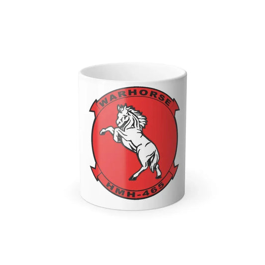 HMH 465 Warhorse (USMC) Color Changing Coffee Mug 11oz - Go Mug Yourself