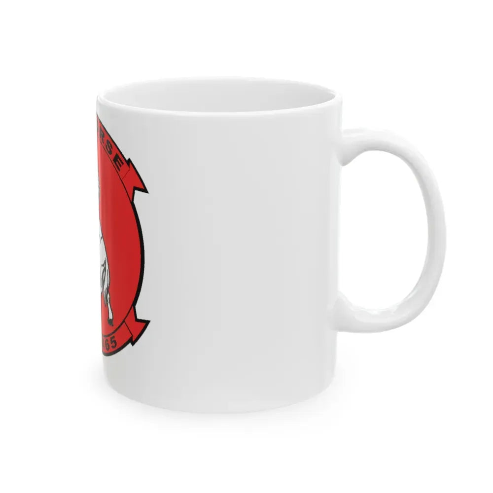 HMH 465 Warhorse (USMC) White Coffee Mug - Go Mug Yourself