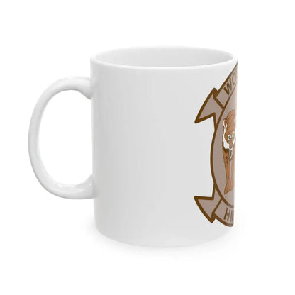 HMH 466 WOLFPACK Desert (USMC) White Coffee Mug - Go Mug Yourself