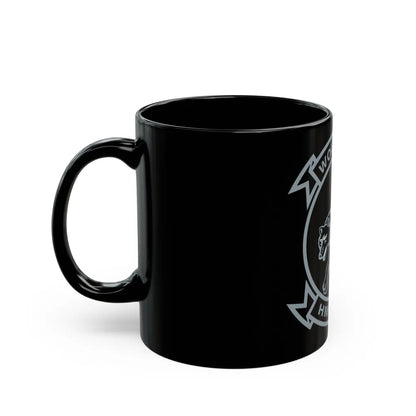 HMH 466 Wolfpack (USMC) Black Coffee Mug-Go Mug Yourself