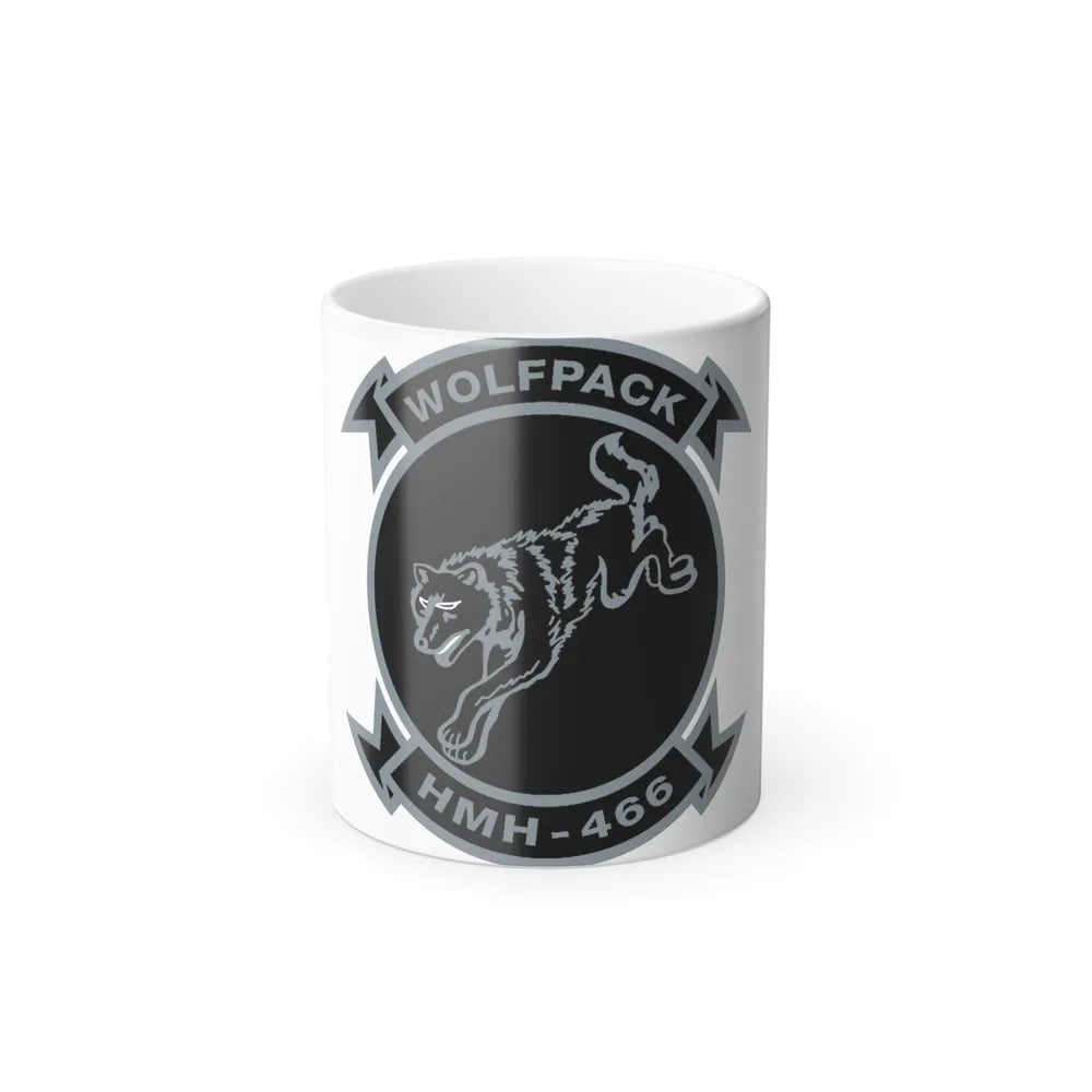 HMH 466 Wolfpack (USMC) Color Changing Mug 11oz-11oz-Go Mug Yourself