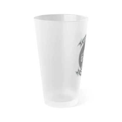 HMH 466 Wolfpack (USMC) Frosted Pint Glass 16oz - Go Mug Yourself
