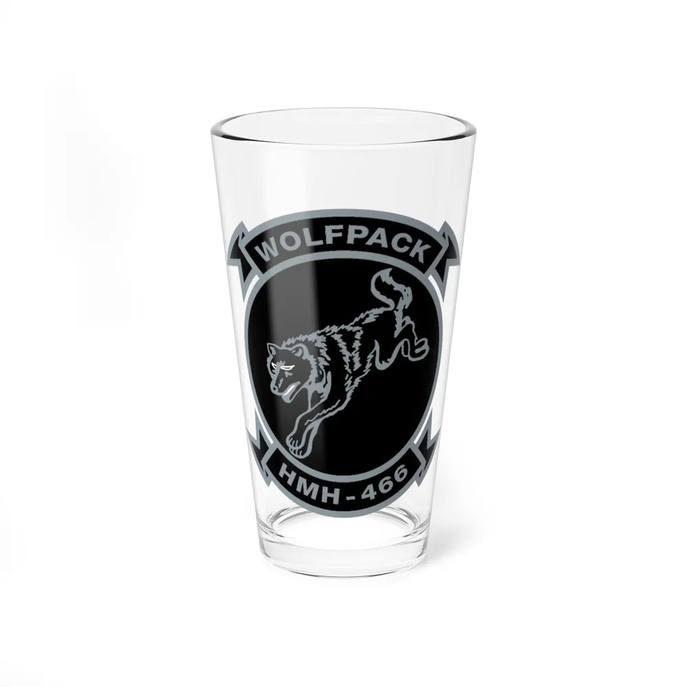 HMH 466 Wolfpack (USMC) Pint Glass 16oz-16oz-Go Mug Yourself