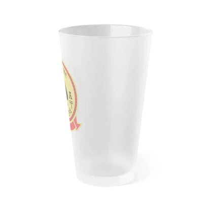 HMLA 267 Any Time Any Where (USMC) Frosted Pint Glass 16oz - Go Mug Yourself