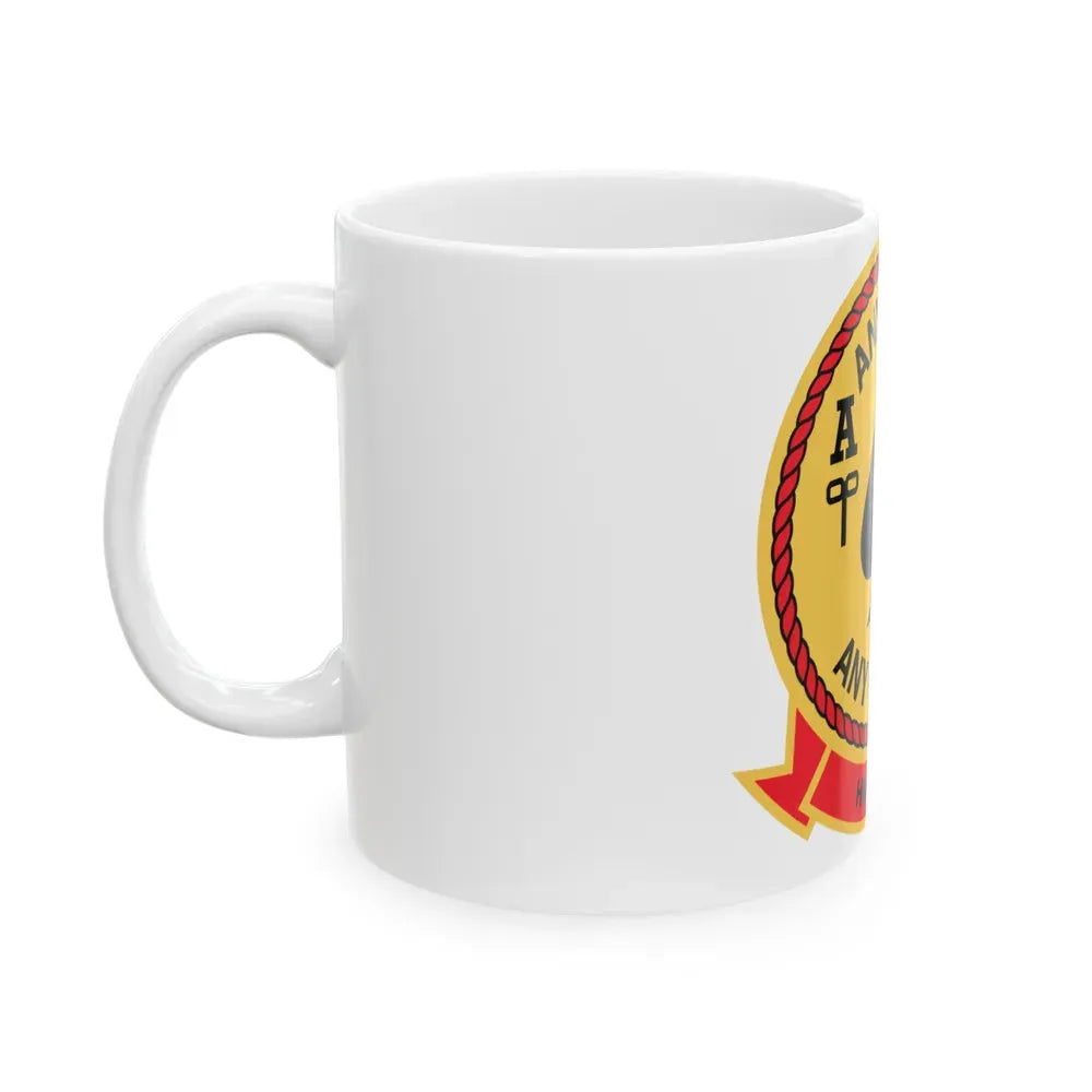 HMLA 267 Any Time Any Where (USMC) White Coffee Mug - Go Mug Yourself