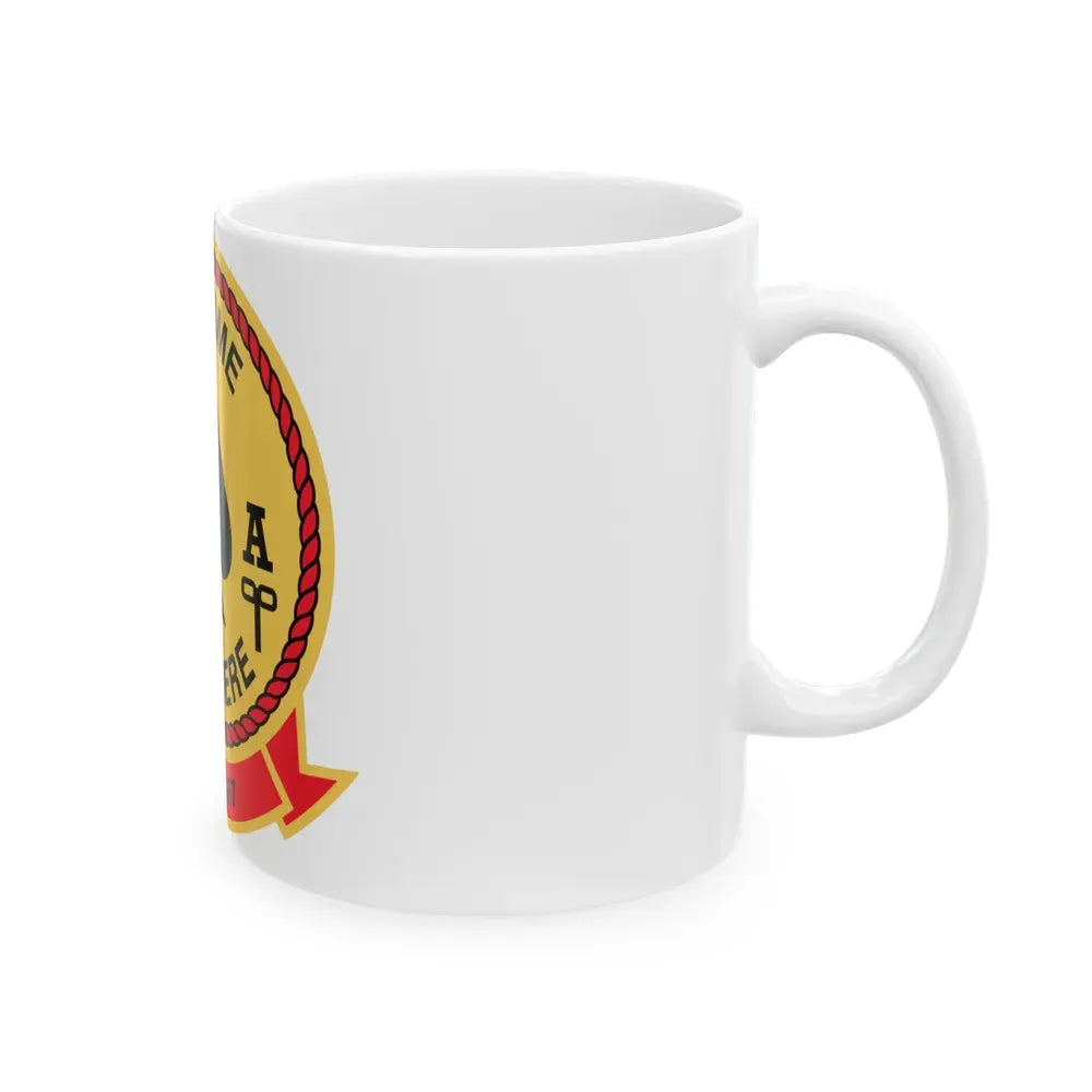 HMLA 267 Any Time Any Where (USMC) White Coffee Mug - Go Mug Yourself