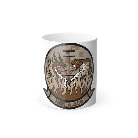 HMLA 269 Desert (USMC) Color Changing Coffee Mug 11oz - Go Mug Yourself