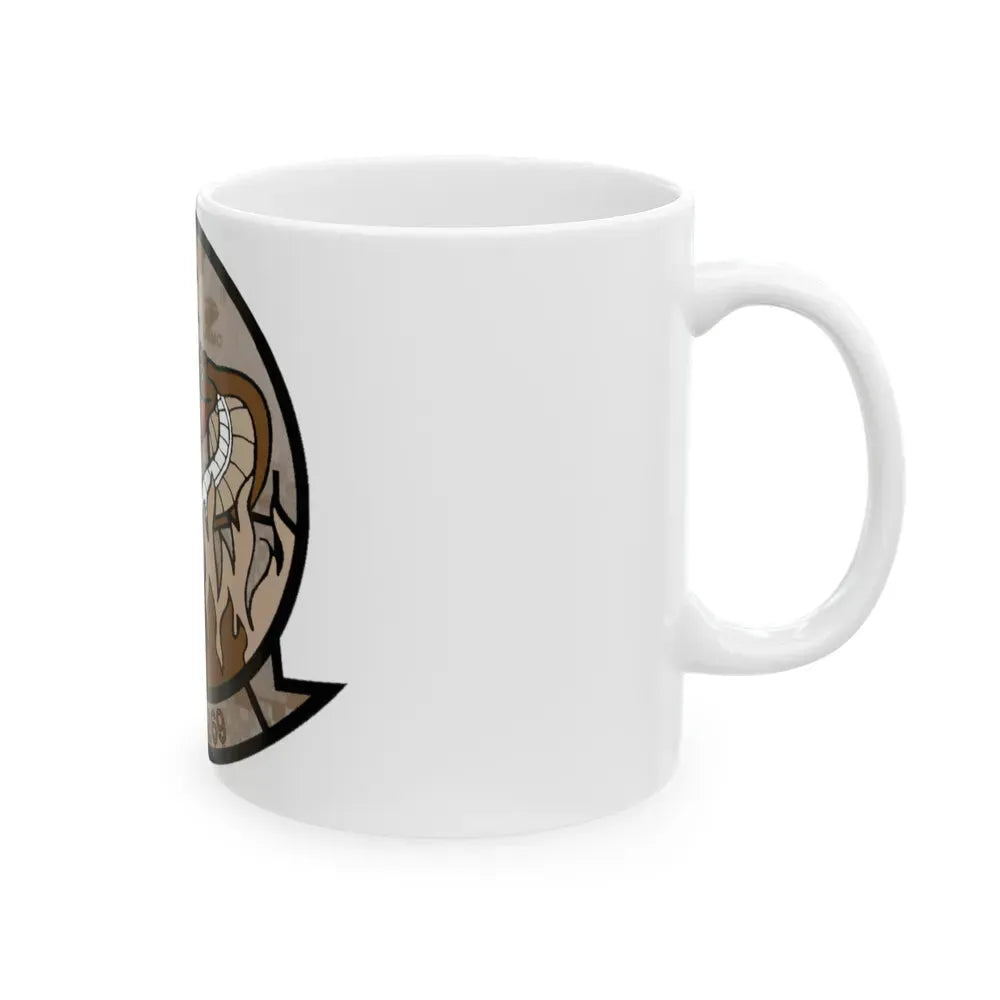 HMLA 269 Desert (USMC) White Coffee Mug - Go Mug Yourself