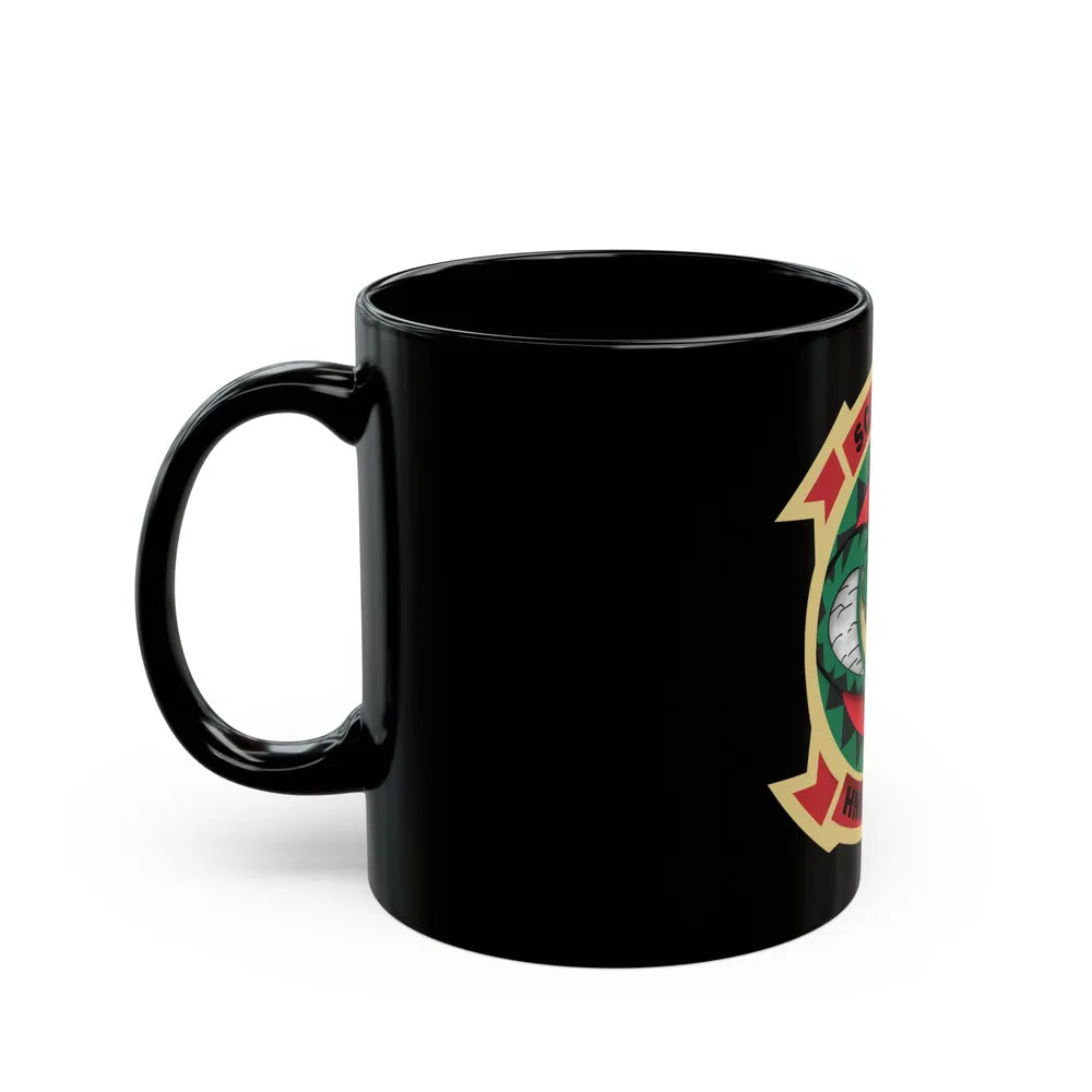 HMLA 367 Scarface (USMC) Black Coffee Mug-Go Mug Yourself