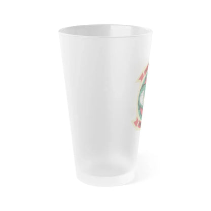 HMLA 367 Scarface (USMC) Frosted Pint Glass 16oz - Go Mug Yourself