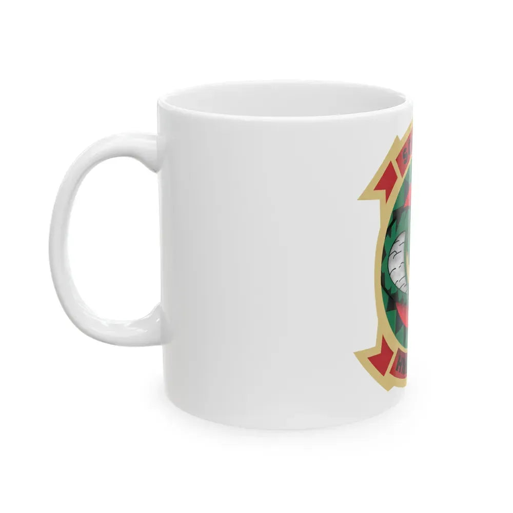 HMLA 367 Scarface (USMC) White Coffee Mug - Go Mug Yourself