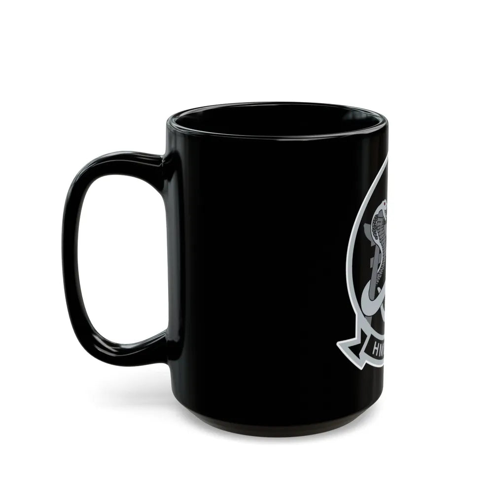 HMLA 369 (USMC) Black Coffee Mug-Go Mug Yourself