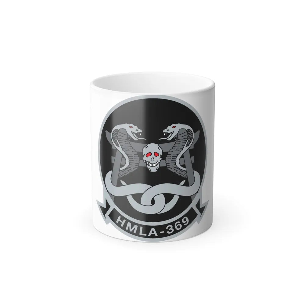 HMLA 369 (USMC) Color Changing Mug 11oz-11oz-Go Mug Yourself