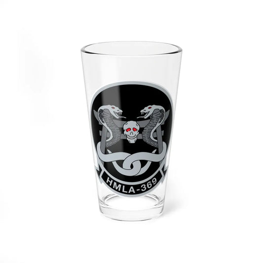 HMLA 369 (USMC) Pint Glass 16oz-16oz-Go Mug Yourself