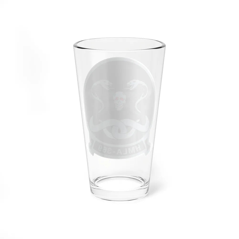 HMLA 369 (USMC) Pint Glass 16oz-Go Mug Yourself