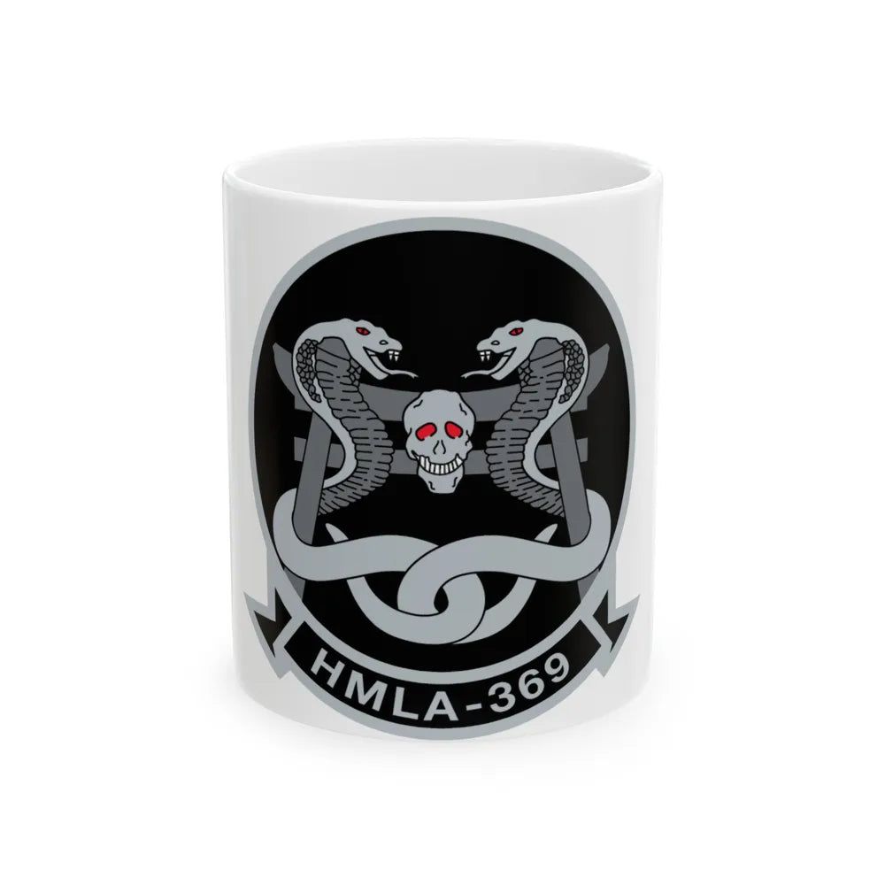 HMLA 369 (USMC) White Coffee Mug-11oz-Go Mug Yourself