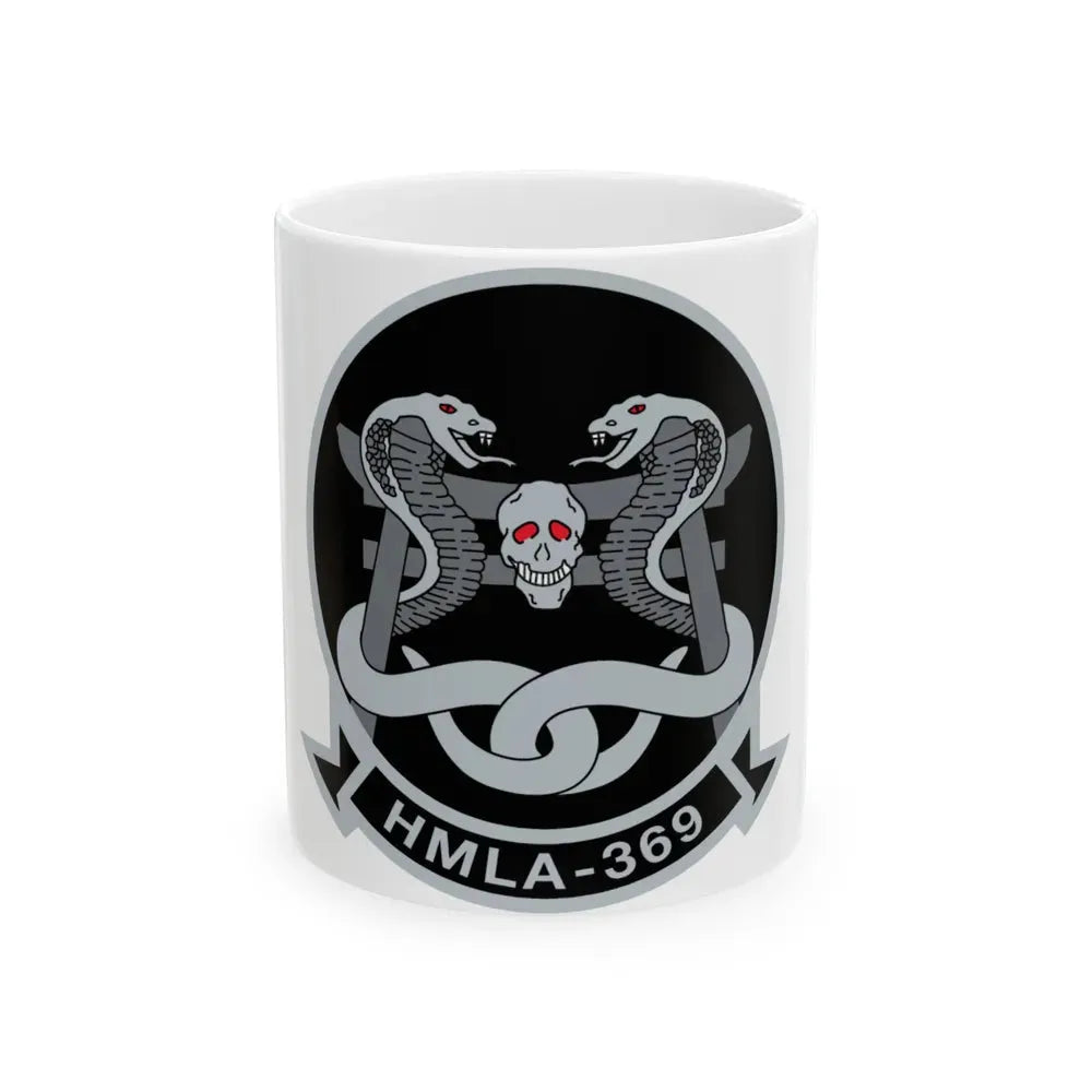 HMLA 369 (USMC) White Coffee Mug 11oz - Go Mug Yourself