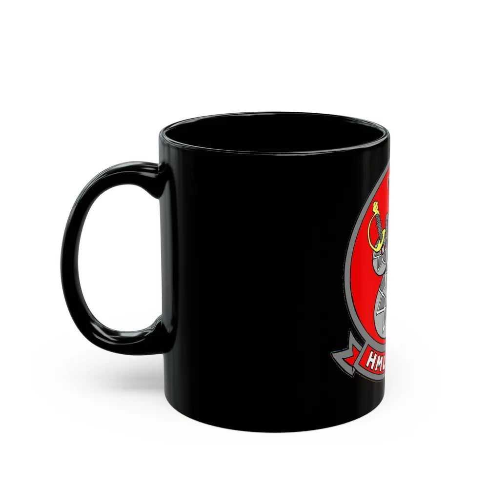 HMLA 467 (USMC) Black Coffee Mug-Go Mug Yourself