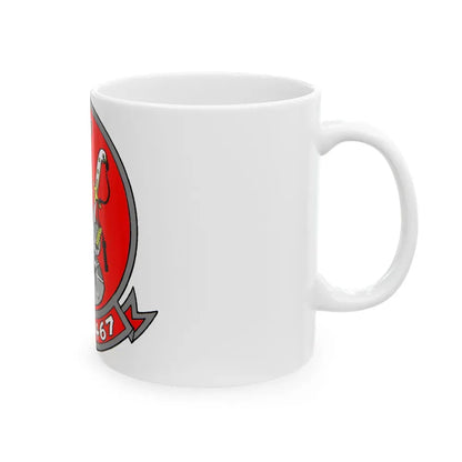 HMLA 467 (USMC) White Coffee Mug - Go Mug Yourself