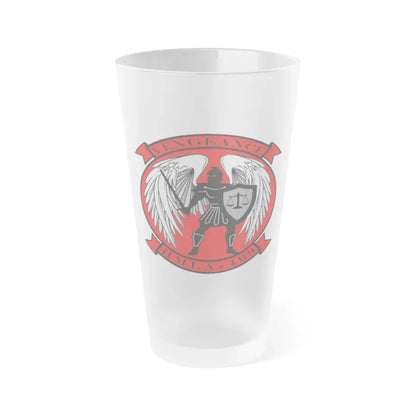 HMLA 469 Vengeance (USMC) Frosted Pint Glass 16oz Default Title - Go Mug Yourself