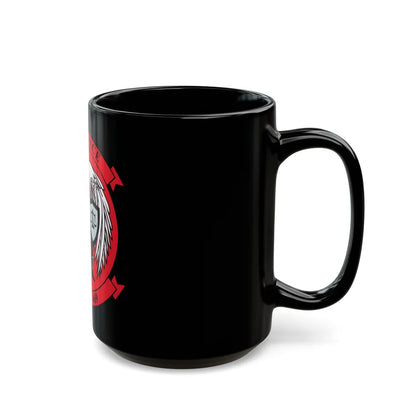 HMLA 469 Vengeance v2 (USMC) Black Coffee Mug-Go Mug Yourself