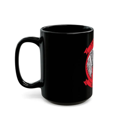 HMLA 469 Vengeance v2 (USMC) Black Coffee Mug - Go Mug Yourself