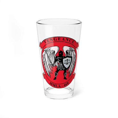 HMLA 469 Vengeance v2 (USMC) Pint Glass 16oz-16oz-Go Mug Yourself