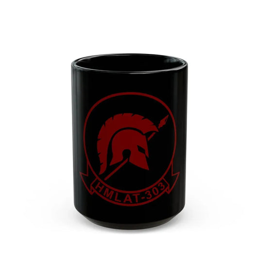 HMLAT 303 Atlas (USMC) Black Coffee Mug 15oz - Go Mug Yourself