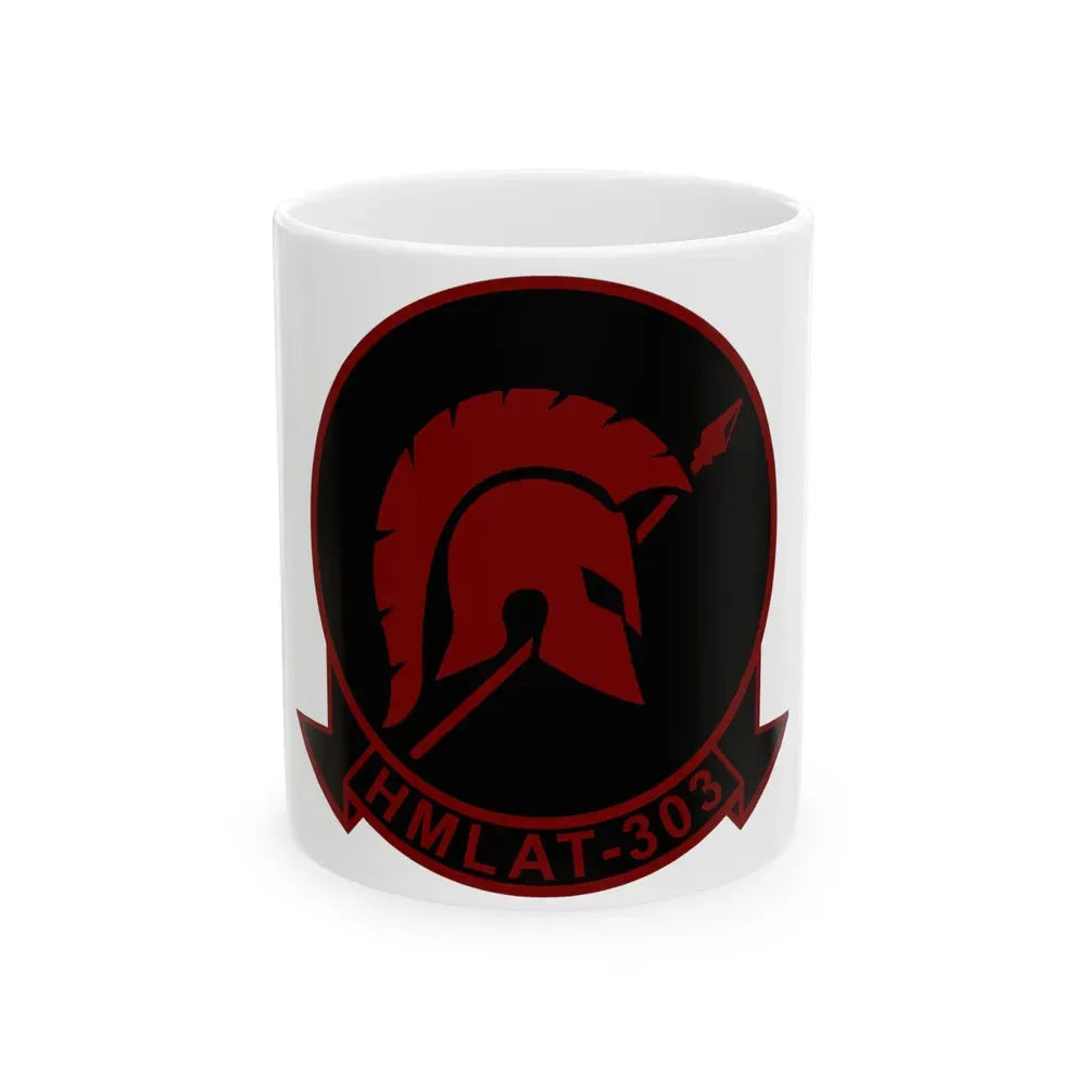 HMLAT 303 Atlas (USMC) White Coffee Mug 11oz - Go Mug Yourself