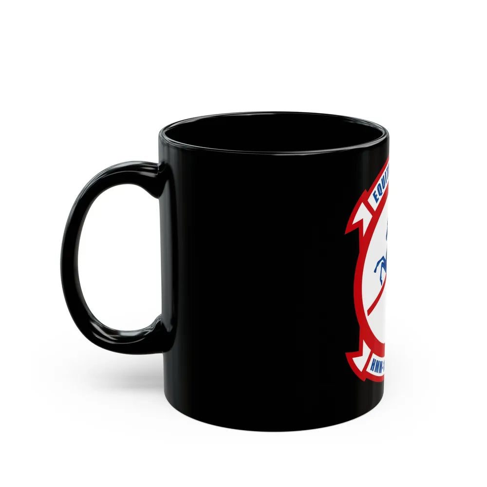 HMM 161 (USMC) Black Coffee Mug-Go Mug Yourself