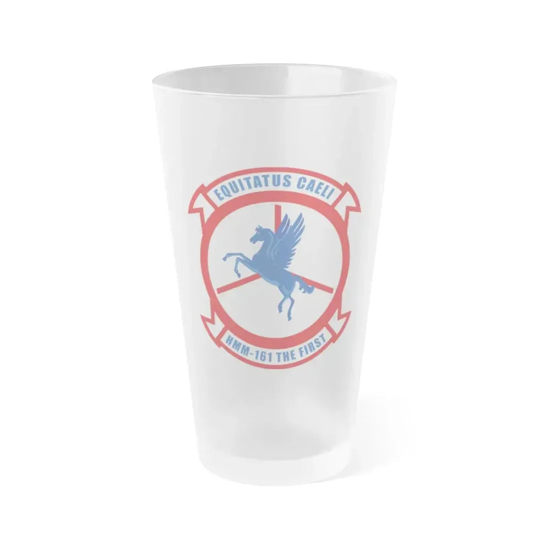HMM 161 (USMC) Frosted Pint Glass 16oz Default Title - Go Mug Yourself