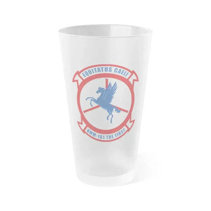 HMM 161 (USMC) Frosted Pint Glass 16oz Default Title - Go Mug Yourself