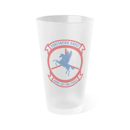 HMM 161 (USMC) Frosted Pint Glass 16oz Default Title - Go Mug Yourself