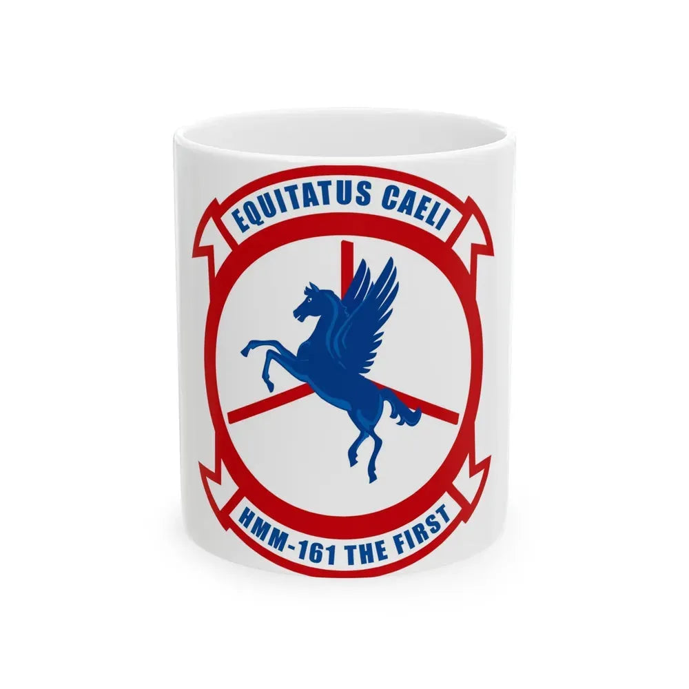 HMM 161 (USMC) White Coffee Mug 11oz - Go Mug Yourself